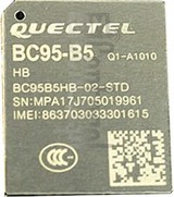 Skontrolujte IMEI QUECTEL BC95-GR na imei.info