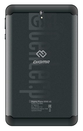 Skontrolujte IMEI DIGMA Plane 8580 4G na imei.info