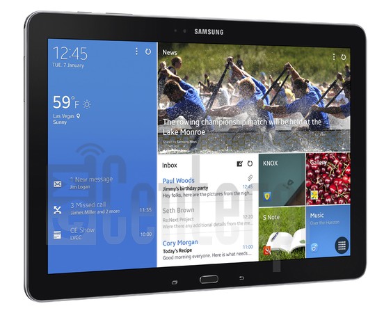Sprawdź IMEI SAMSUNG P905 Galaxy Note Pro 12.2 LTE na imei.info