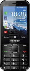 Skontrolujte IMEI MAXCOM MK281 Classic na imei.info