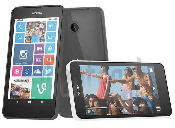 Pemeriksaan IMEI NOKIA Lumia 638 di imei.info