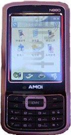Verificação do IMEI AMOI N880 em imei.info