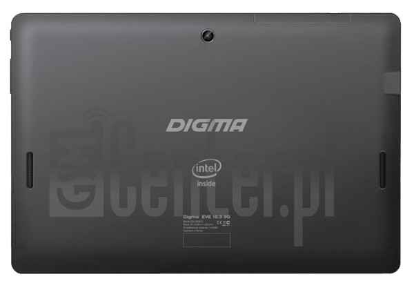 Sprawdź IMEI DIGMA EVE 10.3 3G na imei.info