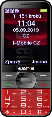 IMEI चेक ALIGATOR A900 GPS Senior imei.info पर