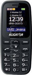 IMEI Check ALIGATOR A220 Senior on imei.info