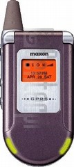 Skontrolujte IMEI MAXON MX-7930 na imei.info