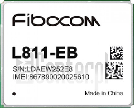 Controllo IMEI FIBOCOM L811-EB su imei.info