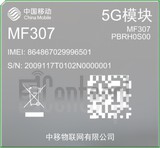 IMEI Check CHINA MOBILE MF307 on imei.info
