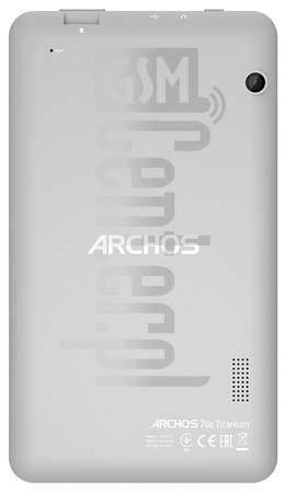 Skontrolujte IMEI ARCHOS 70d Titanium na imei.info