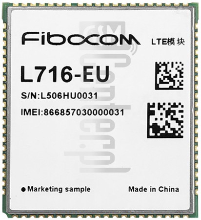 Pemeriksaan IMEI FIBOCOM L716-EU di imei.info