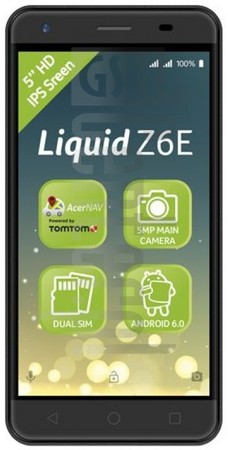 imei.infoのIMEIチェックACER Liquid Z6E