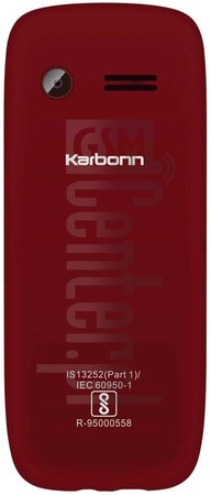 IMEI-Prüfung KARBONN K140 POP auf imei.info