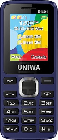Skontrolujte IMEI UNIWA E1801 na imei.info