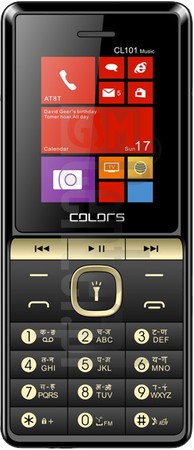 IMEI चेक COLORS MOBILE CL101 Music imei.info पर