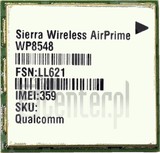 在imei.info上的IMEI Check SIERRA WIRELESS AirPrime WP8548