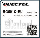 在imei.info上的IMEI Check QUECTEL RG501Q-EU