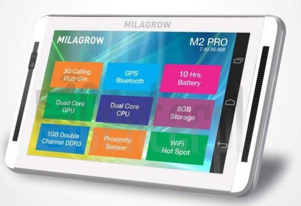 Sprawdź IMEI MILAGROW M2Pro 3G 8GB na imei.info