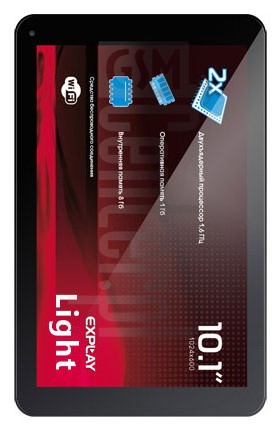 Skontrolujte IMEI EXPLAY Light 10.1" na imei.info