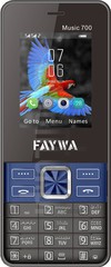Pemeriksaan IMEI FAYWA Music 700 di imei.info