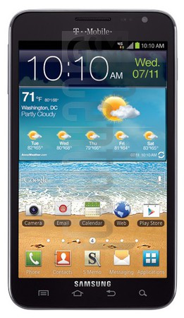 Verificação do IMEI SAMSUNG T879 Galaxy Note em imei.info