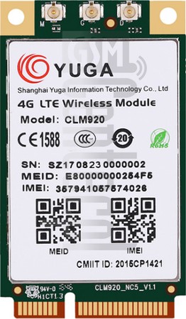 IMEI Check YUGE CLM920 on imei.info