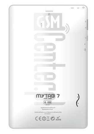 Verificação do IMEI myPhone myTab 7 DualCore em imei.info