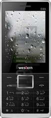 Controllo IMEI WESTERN D33 su imei.info