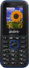 ตรวจสอบ IMEI PROLINK Neo 3G บน imei.info