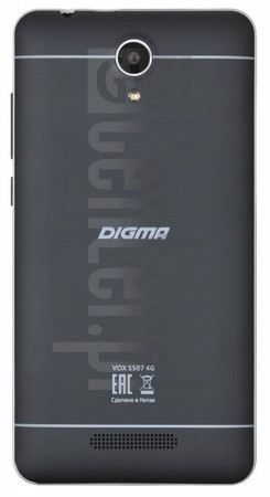 在imei.info上的IMEI Check DIGMA Vox S507 4G