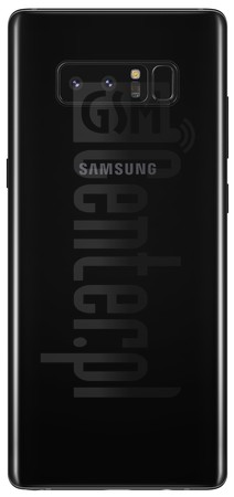 Vérification de l'IMEI SAMSUNG Galaxy Note8 sur imei.info