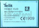 Kontrola IMEI TELIT HE863-EUD na imei.info