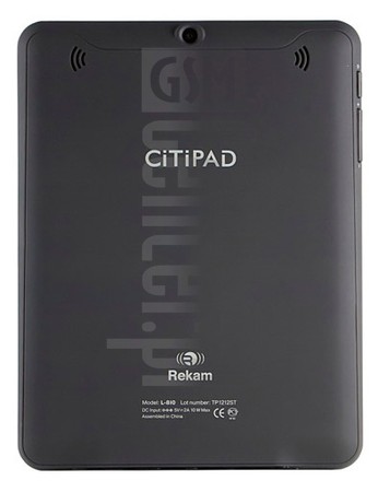 Kontrola IMEI REKAM Citipad L810 3G na imei.info