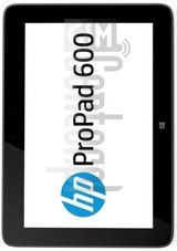 imei.info에 대한 IMEI 확인 HP ProPad 600 G1