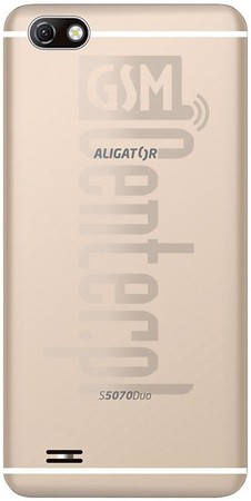 在imei.info上的IMEI Check ALIGATOR S5070 Duo
