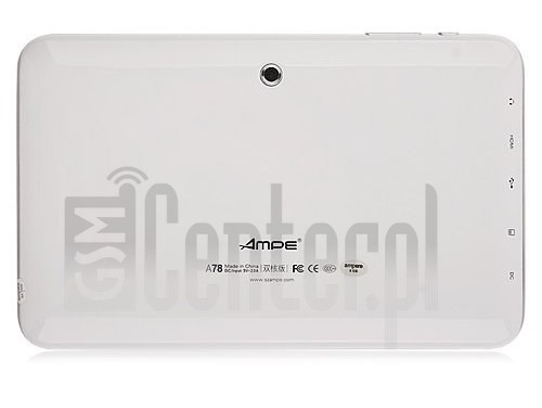Pemeriksaan IMEI AMPE A78 di imei.info