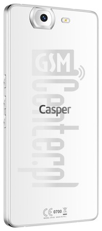 Sprawdź IMEI CASPER VIA V8 na imei.info