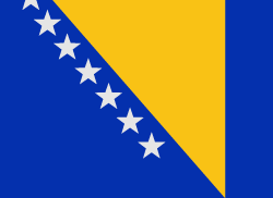 Bosnia and Herzegovina flaga