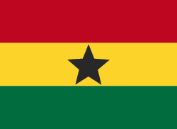 Ghana झंडा
