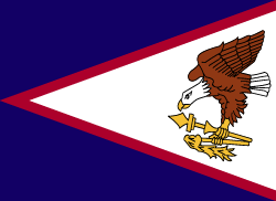 American Samoa bayrak