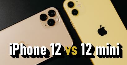 iPhone 12 vs iPhone 12 mini - Nachrichtenbild auf imei.info