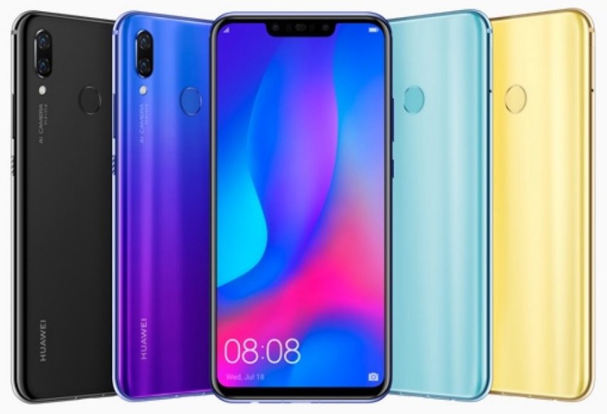 HUAWEI nova 3 PAR-LX9 アイリスパープル SIMフリー HUAWEI HUAWEI nova 3 SIMフリー 価格比較 - 価格.com
