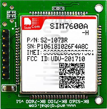 IMEI Check SIMCOM SIM7600A-H on imei.info