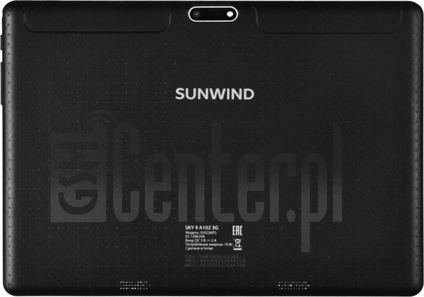 Verificación del IMEI  SUNWIND Sky 9 A102 3G en imei.info