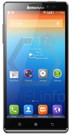 IMEI Check LENOVO K910L Vibe Z LTE on imei.info