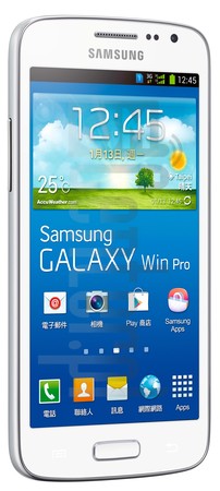 Skontrolujte IMEI SAMSUNG G3818 Galaxy Win Pro na imei.info