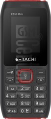 تحقق من رقم IMEI E-TACHI E550 Mini على imei.info