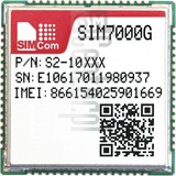 Перевірка IMEI SIMCOM SIM7000G на imei.info