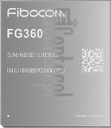 Vérification de l'IMEI FIBOCOM FG360-NA sur imei.info