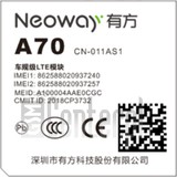 Kontrola IMEI NEOWAY A70V3 na imei.info