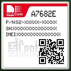 IMEI Check SIMCOM A7682E on imei.info